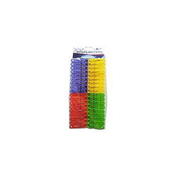 PRENDEDOR DE ROUPA DE PLASTICO 36PCAS - 5CM (36750)