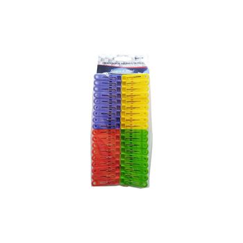 PRENDEDOR DE ROUPA DE PLASTICO 36PCAS - 5CM (36750)