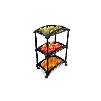 ORGANIZADOR VERTICAL TELADO TRIPLO PRETO (37664)
