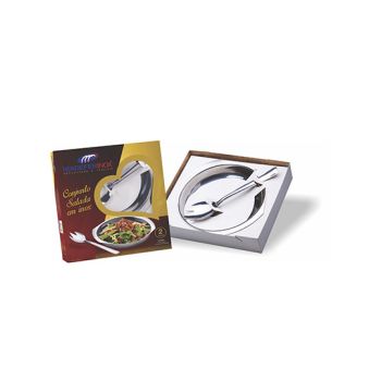 CONJ C/2 PCS INOX P/ SALADA (37632)