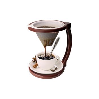 CONJ P/ CAFE INDIVIDUAL N. 100 MARROM (37877)
