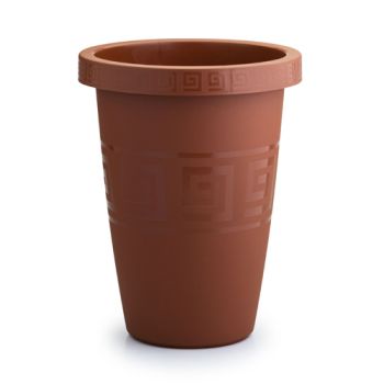 VASO GREGO REDONDO TERRACOTA GRANDE 32LTS (38851)