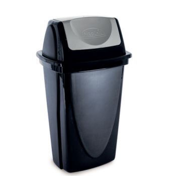 LIXEIRA BASCULANTE ECOBLACK 14LTS (22306)