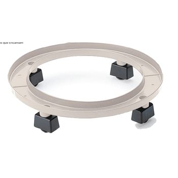 SUPORTE P/ BOTIJAO DE GAS BEGE (05026)