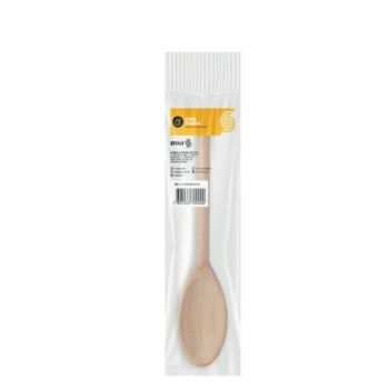 COLHER MADEIRA OVAL 24CM (01321)