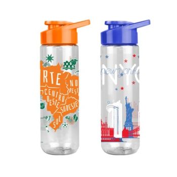 GARRAFA PET LONDRES / PARIS 700ML (36343)