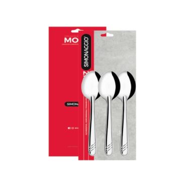 CONJ C/3 COLHERES SOBREMESA INOX MONIZ (22516)