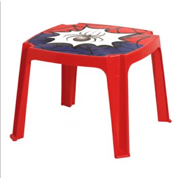 MESA INFANTIL VERMELHA LABEL ARANHA (45005)