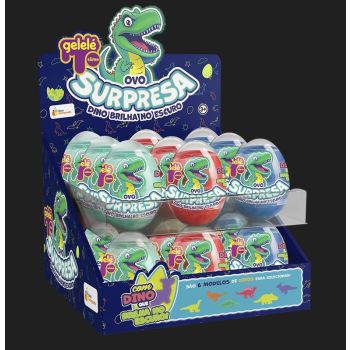 OVO SURPRESA DINO BRILHA NO ESCURO 98G DISPLAY-18 (45144)