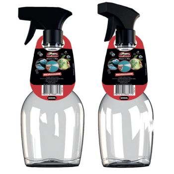 PULVERIZADOR GIRAFA CRISTAL 600ML (36565)