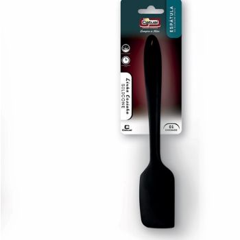ESPATULA DE SILICONE 28CM PRETO (37029)