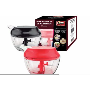 PROCESSADOR E TRITURADOR MANUAL 500ML (39205)