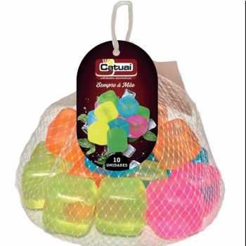 GELO ARTIFICIAL CUBOS 10 PECAS (36561)