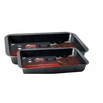 ASSADEIRA RETANGULAR TEFLON -42X28X5CM (36592)