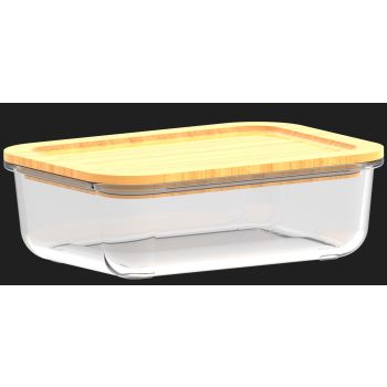 POTE MARINEX RETANGULAR BAMBOO 1LT CX-06 (45453)