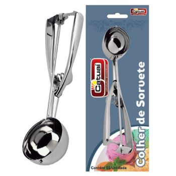 COLHER DE SORVETE C/MOLA 27CM (33249)