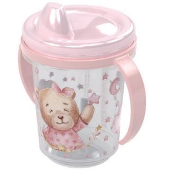 CANECA TRIO URSO ROSA 330ML (34347)