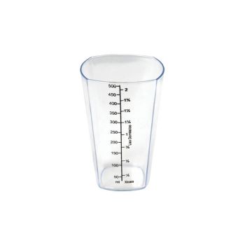COPO DOSADOR PS CRISTAL 500ML (32801)