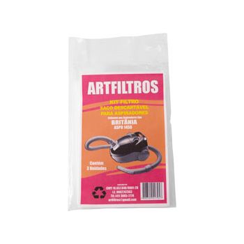 SACO ASPIRADOR DE PO BRITANIA C/3 (32947)