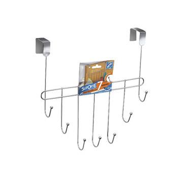 SUPORTE  PARA PORTA 7 GANCHOS (34244)